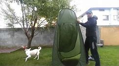How to Fold Portable Privacy Pop up Toilet Tent