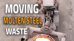 Moving molten slag with @bulkequipment — What is slag? It’s a byproduct generated during the manufacturing process of steel! Formed by removing the impurities separated from raw iron ore, slag might look like a waste product but, it’s actually used for tons of different things! — Here are a few things used everyday that steel slag helps produce! 1.) Construction Aggregate/Road Base 2.) Cement Production 3.) Railroad Ballast 4.) Mineral Wool — The reuse of steel slag not only helps in minimizing 