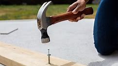 How to Drive Nails Into Concrete by Hand