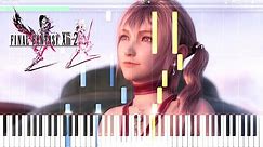 Final Fantasy XIII-2 - Wish | Piano Tutorial, ファイナルファンタジーXIII-2 【ピアノ】