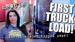 AMAZON LIQUIDATION TRUCKLOAD! FULL Amazon Pallets Load Unboxing! My First Truckload EVER!