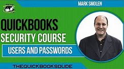 QuickBooks User Names And Passwords For QuickBooks Security Access