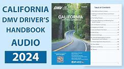 California DMV Driver's Handbook Audio 2024