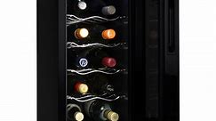 Koolatron 10 Bottle Wine Cooler, Thermoelectric Freestanding Wine Fridge