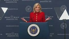 Jill Biden's comments on unity in America fail to ignite audience: 'I thought you might clap for that'
