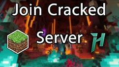 How to join cracked Minecraft Server