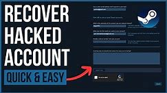 How to Recover Hacked Steam Account (2024)