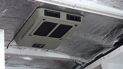 12 volt rooftop air conditioner installation for Ford Transit van