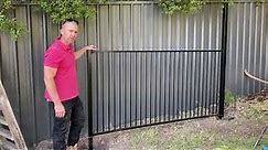 How To Install Black Pool Fencing - Aluminium Flat Top - Outback Fencing