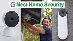Setting up my first Home Security system w/ New Google Nest Cameras & Doorbell
