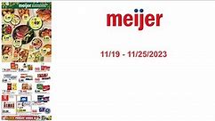 Meijer Weekly Ad (US) - 11/19/2023 - 11/25/2023
