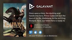 Where to watch Galavant TV series streaming online?