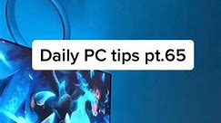BEST PC TIP #pc #techtok #viral #pcgaming | Best PC Tips