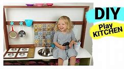 DIY PLAY KITCHEN Set Tutorial | How to make Kitchen for kids