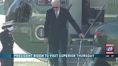 President Biden to Visit Superior Thursday