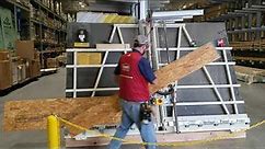 cut wood sheet at Lowes - wood sheet cutting in Lowes