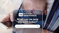 Mobile Support from My Military OneSource App