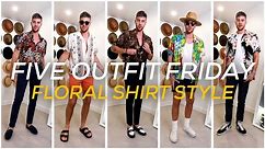 Men's Floral Shirt Outfit Ideas