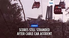Turkey cable car accident: 174 people stranded in air rescued - video Dailymotion
