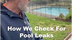 This pool was losing water every week, so we came in to do a leak detection. Using a dye test we were able to isolate the leak to the skimmer! And upon repair we will verify no other leaks are present. #leak #pool #summer | Bullseye Leak Detection, Inc.