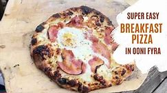 Easy & Unique Breakfast Pizza in Ooni Fyra 12 #breakfastpizza #oonipizzaovens #easyrecipes
