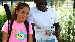 10-year-old raises money for her Tennis Coach
