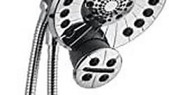 Peerless Sidekick Touch-Clean Shower Head with Hand Held Shower Head with Hose, Chrome 76465