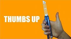 Butterfly Knife Tricks for Beginners #14.4 (Thumbs Up)