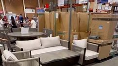 Costco Guide | Angela Ackerman | Costco Finds on Instagram: "Need new outdoor furniture? Costco has high Quality patio furniture at great prices! I love the Sunbrella fabric cushions. They hold up and last years. . #costco #costcofinds #outdoorfurniture #patio #homedecor"