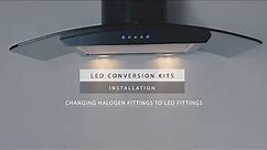 LED Light Instructions - Luxair Cooker Hoods