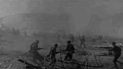 Intense Battle Footage from WWI