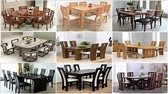 Dining Table: 100 Latest Wooden dining table & chair design | Modern Dining Table Set - 2021
