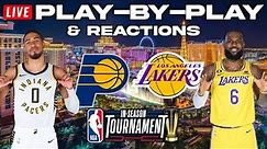 Indiana Pacers vs Los Angeles Lakers | Live Play-By-Play & Reactions