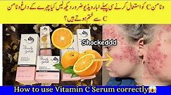 Herbal beauty splash products review | Tips to use Vitamin C| Best time to use vitamin C serum |