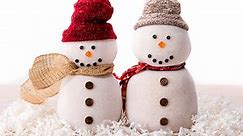 How to make a tube sock snowman craft