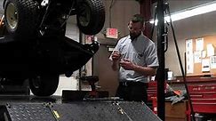 How To Change Blades on a Cub Cadet XT3 Tractor