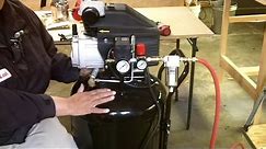 Air Compressor, Line Setup and How to Use Air Tools for Beginners