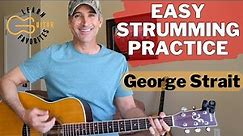 Learn the EASIEST Song to play by George Strait | Acoustic Tutorial