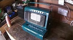 Man Shed. Portable Heater. Camping. Bushcraft .