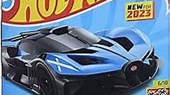 Hot Wheels Bugatti Bolide, HW Exotics 6/10 [Black/Blue] 213/250