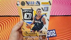 籃球卡台幣9000一盒，一盒20包，一包4張卡，保證1張簽名！2022-23 NBA DONRUSS OPTIC Basketball Trading Cards Hobby Box 1 Auto