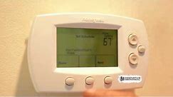 How To: Program Honeywell Thermostat