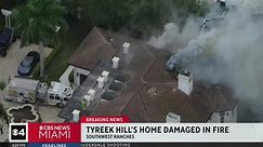 Tyreek Hill's luxury house catches fire in South Florida town of Southwest Ranches