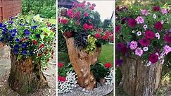 42 Amazing Tree Stump Ideas // Pictures of Cool Uses for Tree Stumps // Recycle Old Tree Stump Ideas