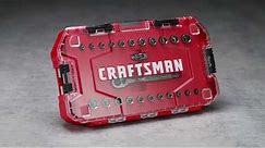 CRAFTSMAN 24-Piece SAE and Metric Gunmetal Chrome Mechanic's Tool Set