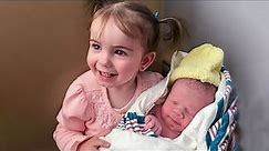 Adorable Moments When Kids Meet Newborns - Cute Baby Videos