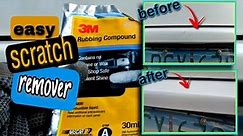 EASY SCRATCH REMOVER (3M RUBBING COMPOUND) || Toaster Life PH