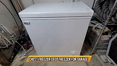 Chest Freezer Deep Freezer for Garage
