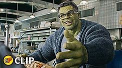Smart Hulk Diner Scene | Avengers Endgame (2019) IMAX Movie Clip HD 4K