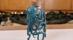 How to Make an Octopus on a Bottle- Polymer Clay